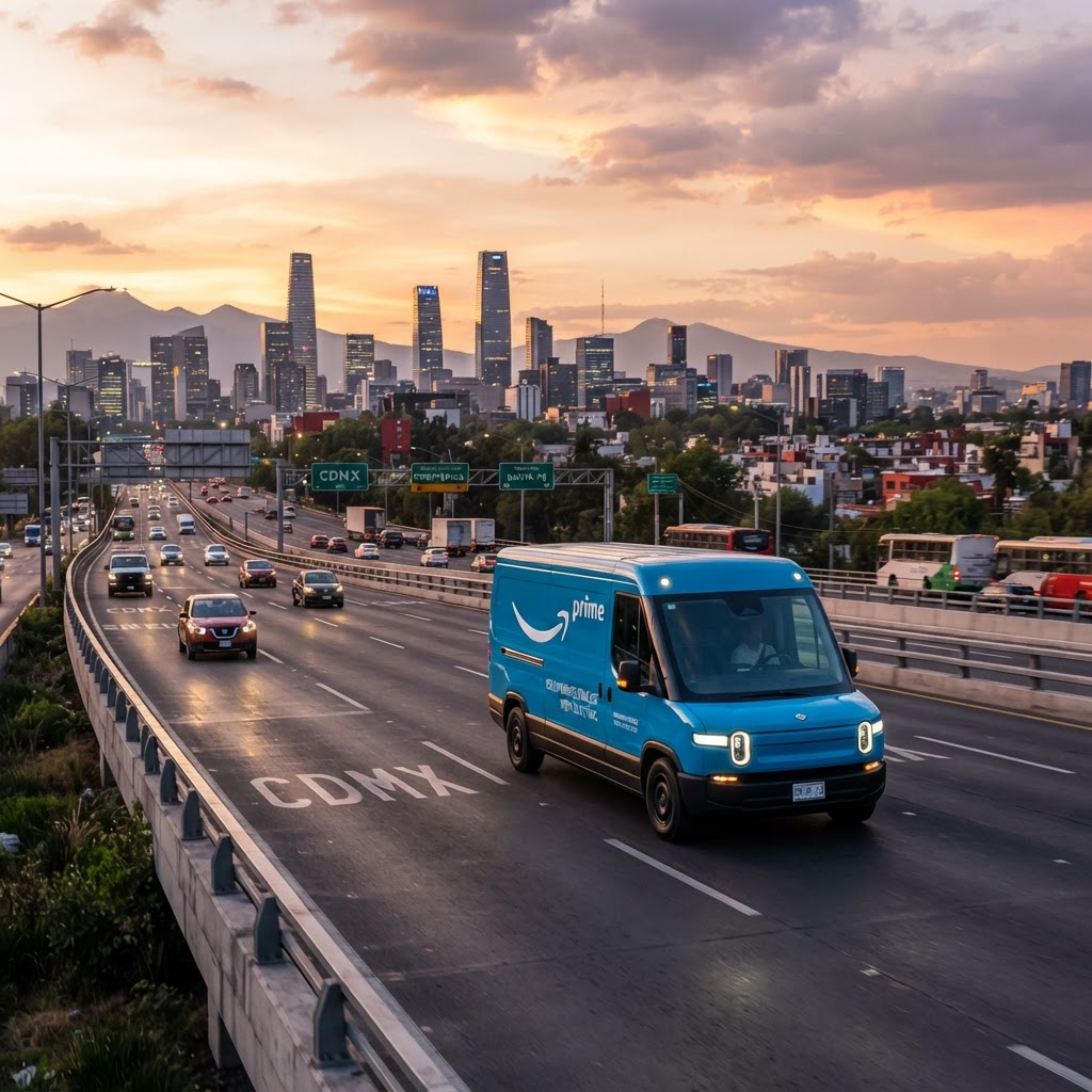 Amazon México impulsa su flota eléctrica y optimiza su huella hídrica en 2026