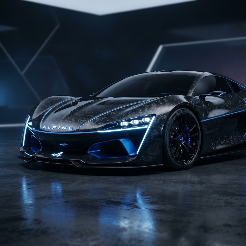 Alpine PS1: El superdeportivo francés que apunta al futuro en París 2026