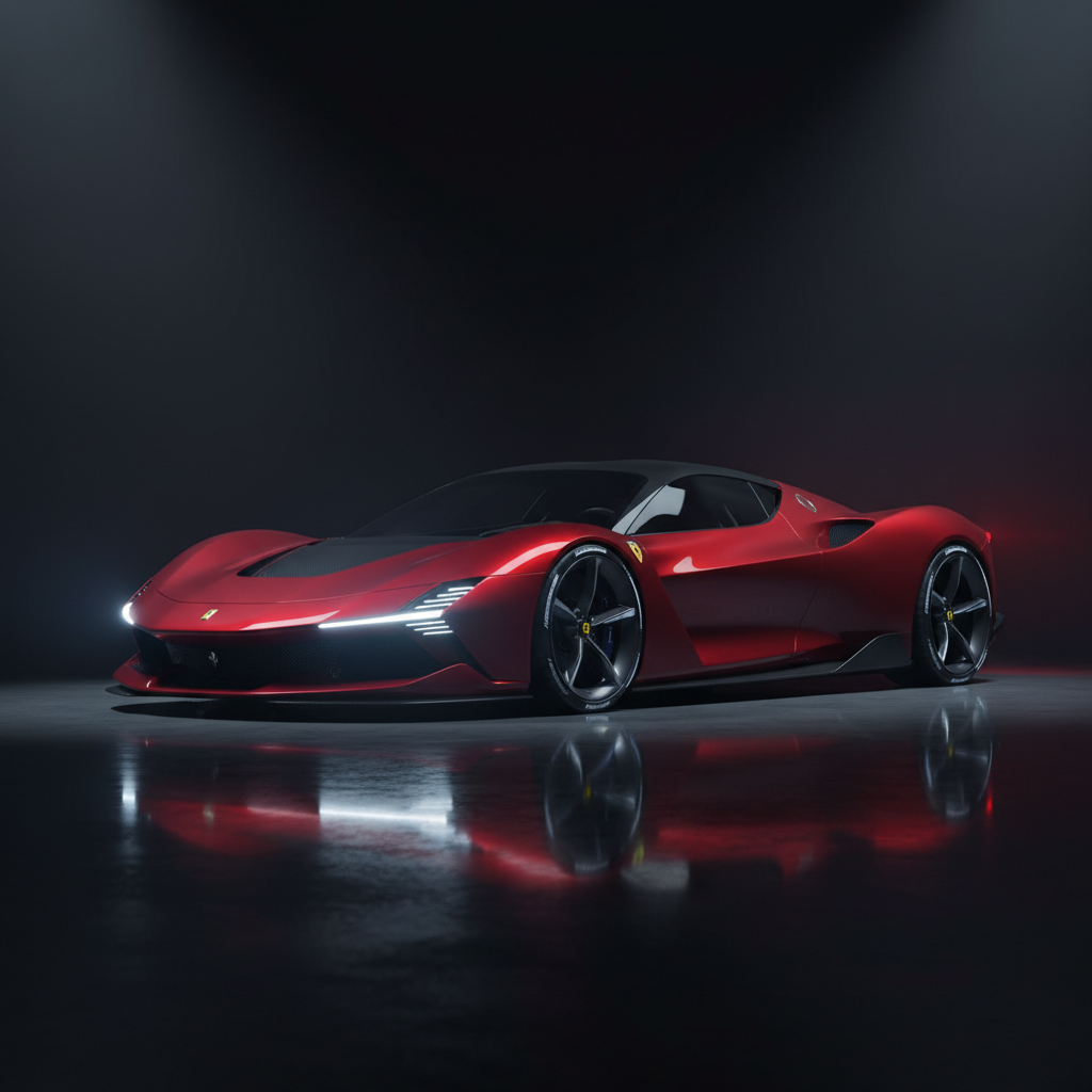 Ferrari Elettrica: El primer auto eléctrico de Ferrari en México