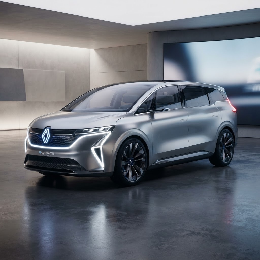 Renault E-Space Concept: El futuro eléctrico que reimagina un icono familiar
