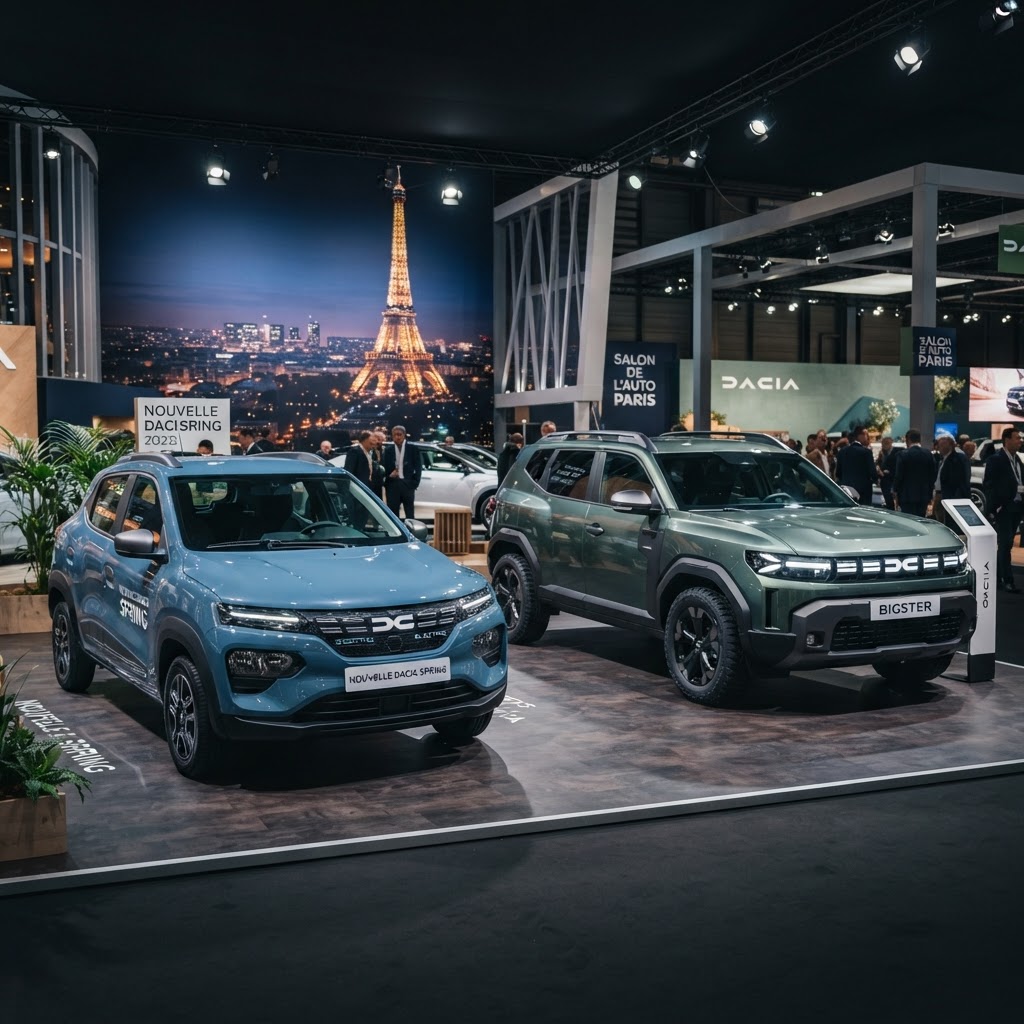 Dacia revoluciona el Salón de París 2026 con dos nuevos modelos estratégicos