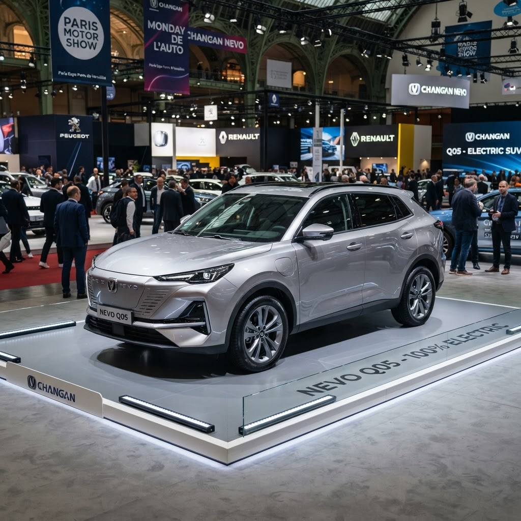 Changan revoluciona el Salón de París 2026 con Nevo y nuevas tecnologías