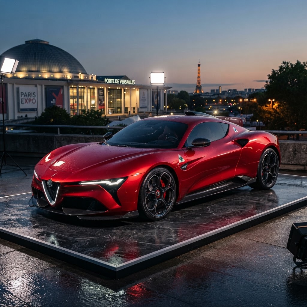 Alfa Romeo Cuorerosso: El concepto que redefine el alma deportiva italiana