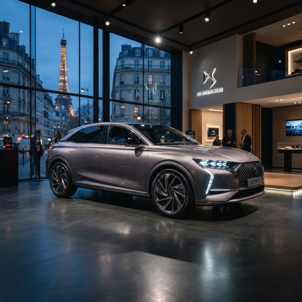 DS revoluciona el Salón de París 2026 con la nueva generación de la N°7