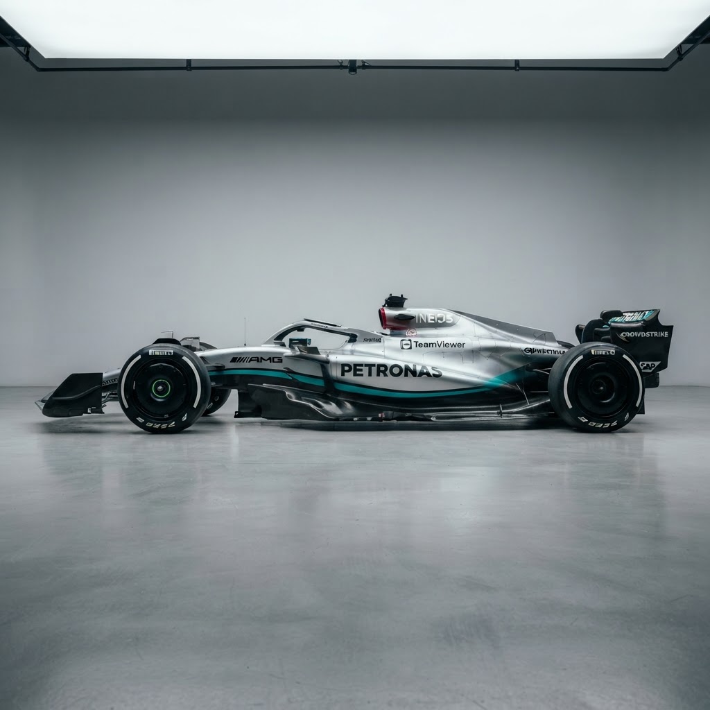 El Mercedes-AMG W17 de F1 aterriza en México: Todo lo que debes saber