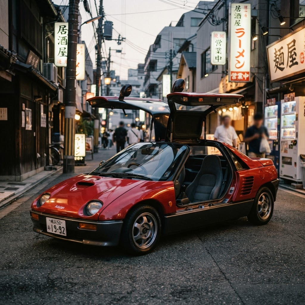 Autozam AZ-1: El deportivo japonés que desafió las leyes de los Kei Cars