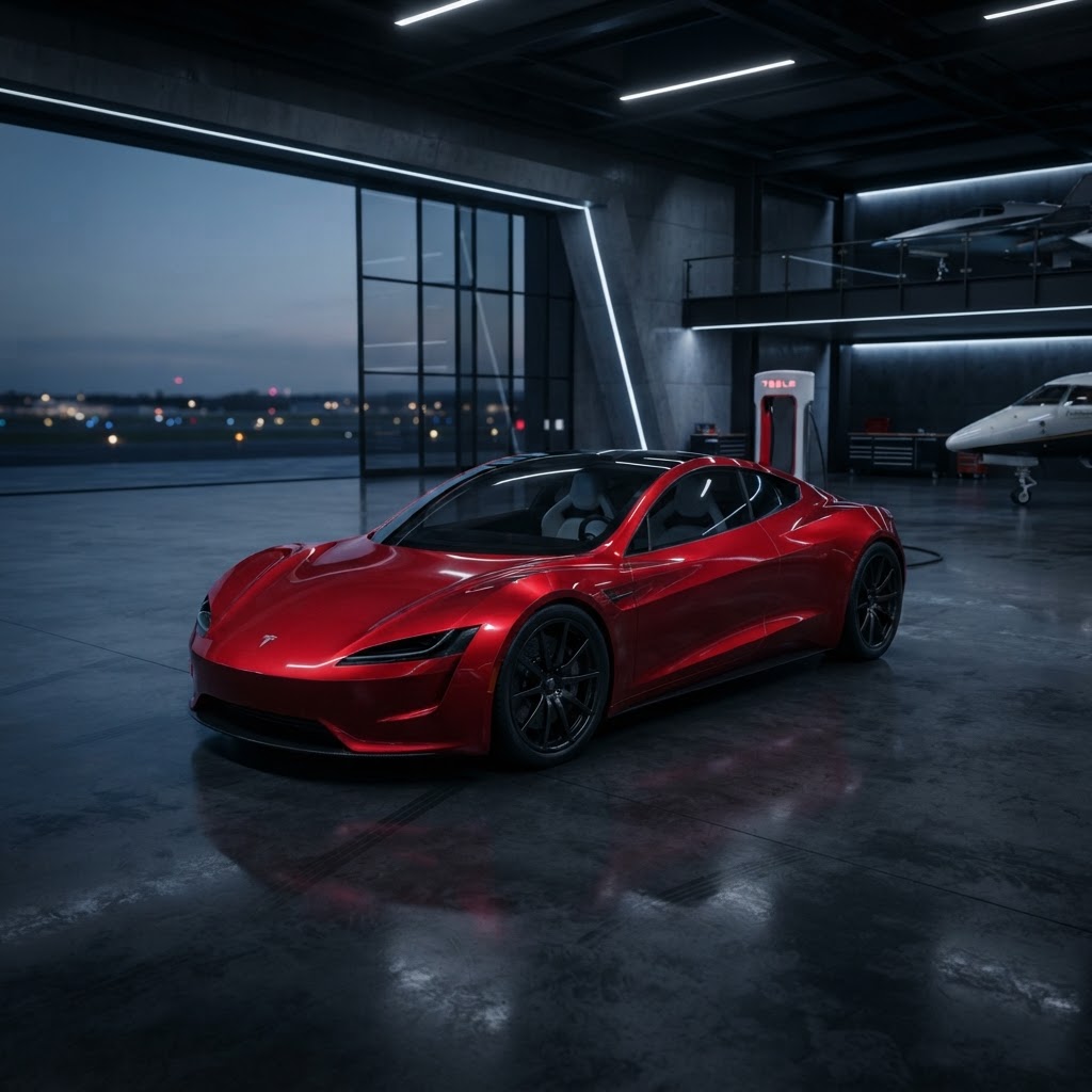 Tesla Roadster 2026: ¿Qué esperar del deportivo eléctrico con tecnología espacia