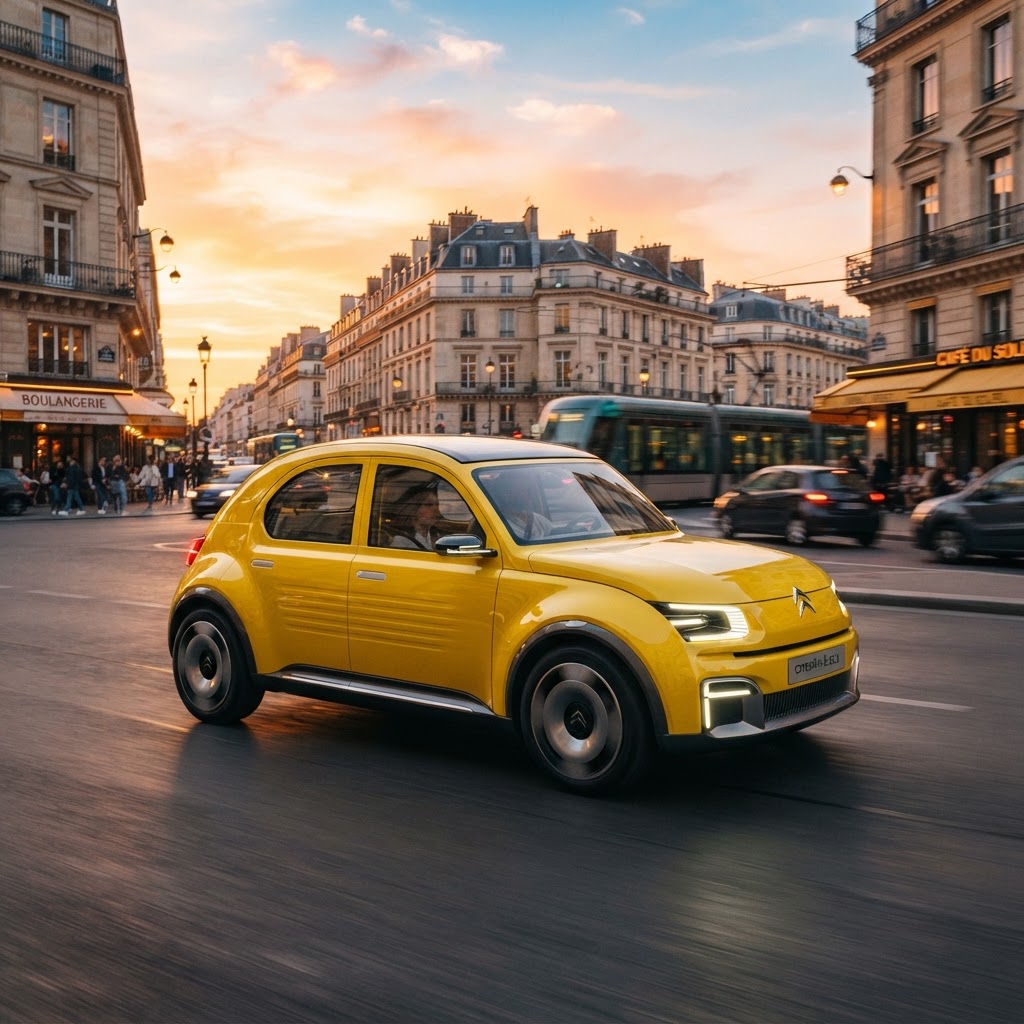 Citroën 2CV eléctrico: El regreso del clásico francés para el año 2028