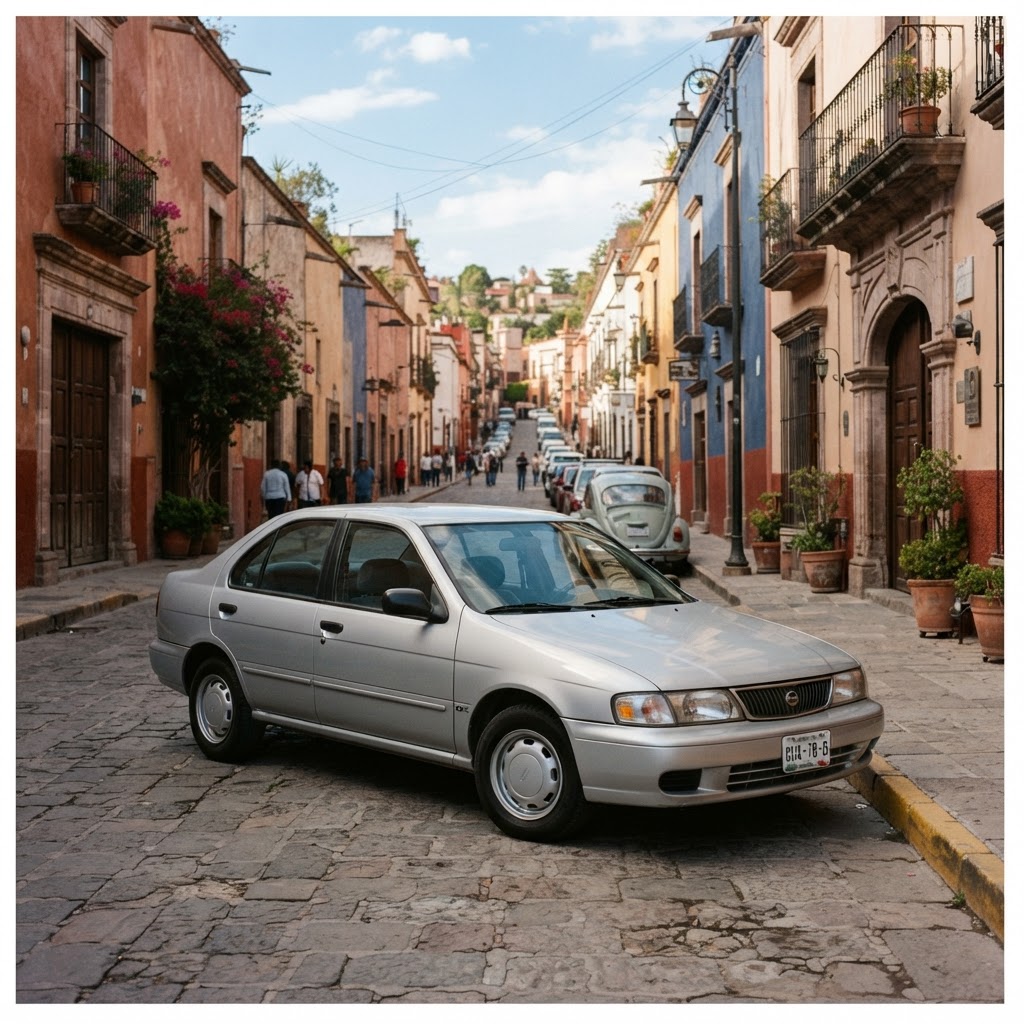 Nissan Sentra 1996: Un clásico mexicano que ya puede tramitar placas de antiguo