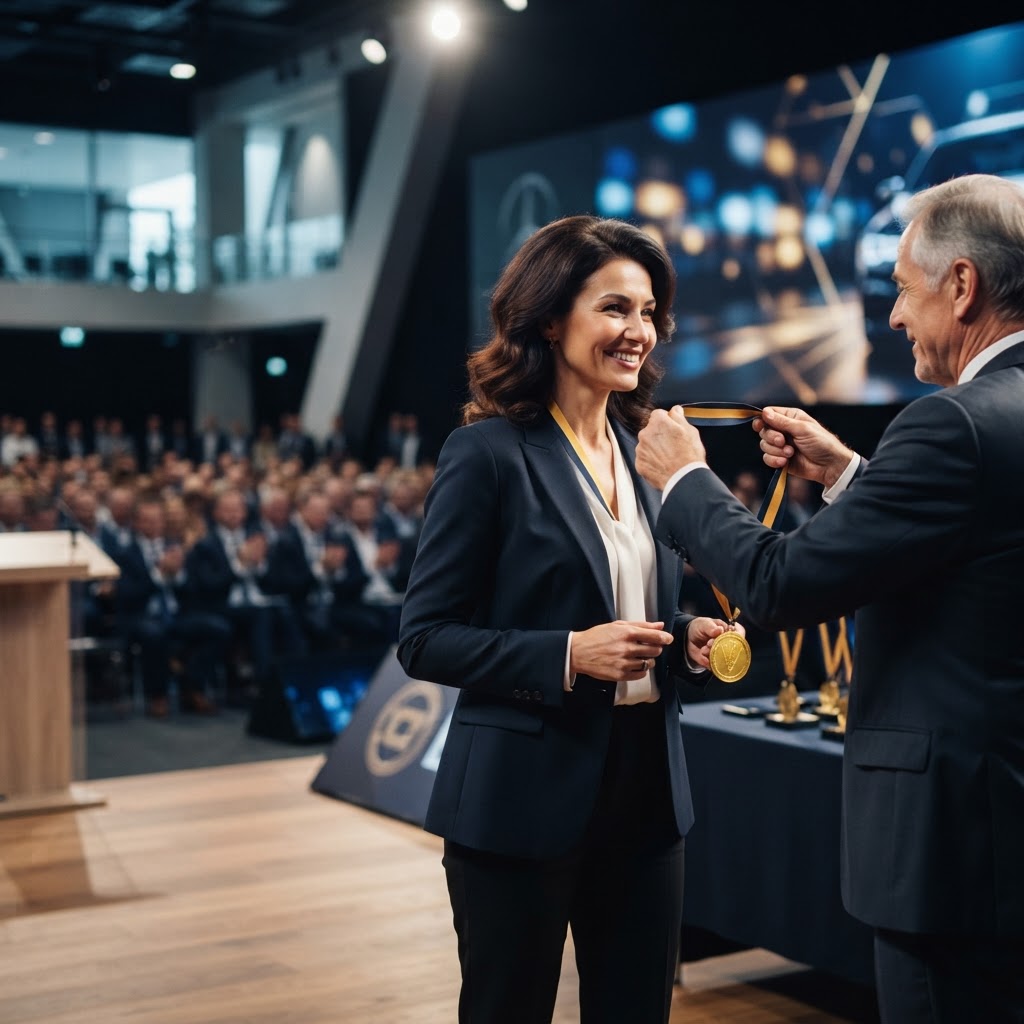 Hito en AMDA: Mercedes González Molina, primera mujer con Medalla al Mérito