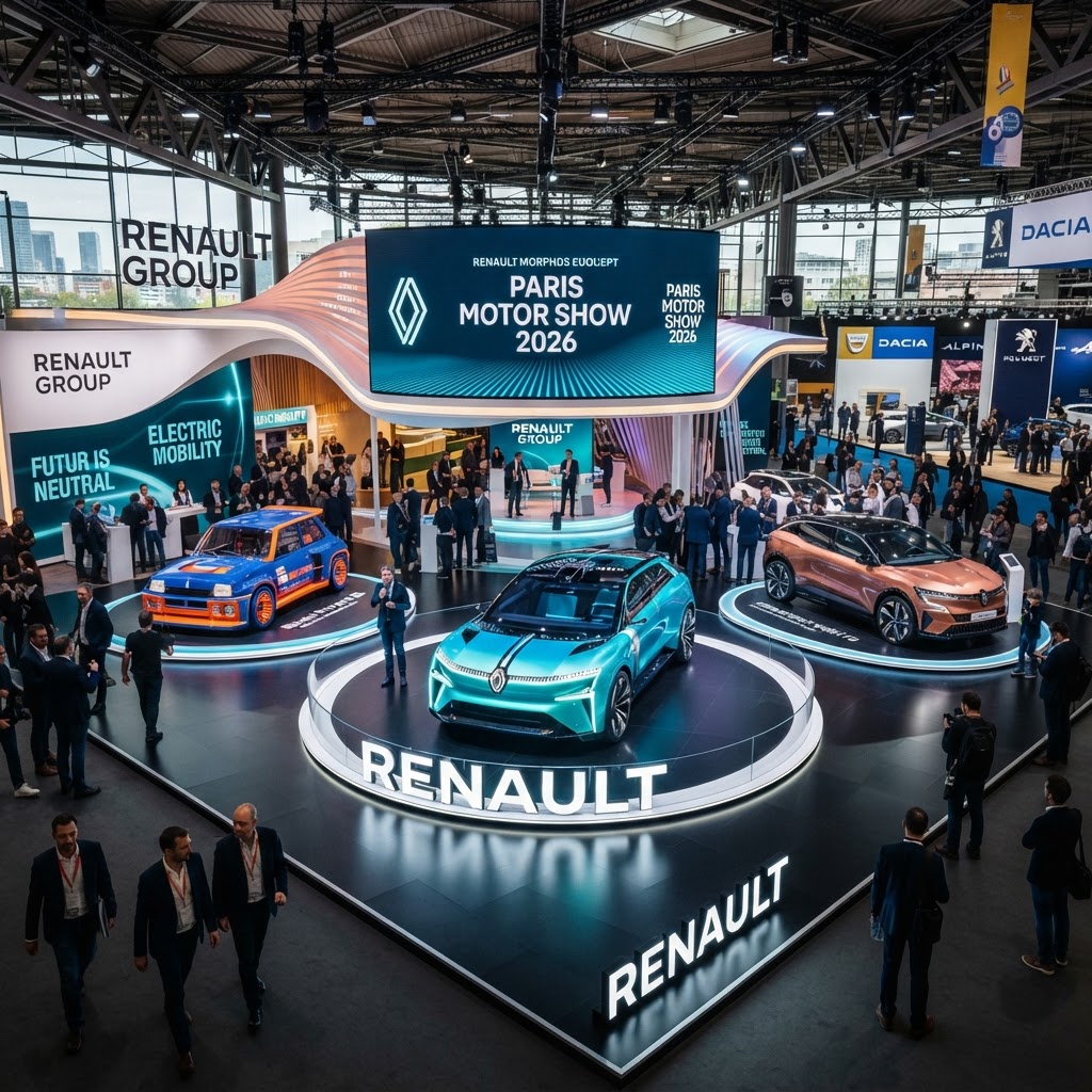 Salón de París 2026: La estrategia de electrificación de Renault Group