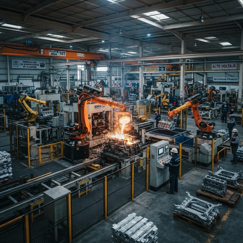 México se consolida como potencia global en la industria del aluminio