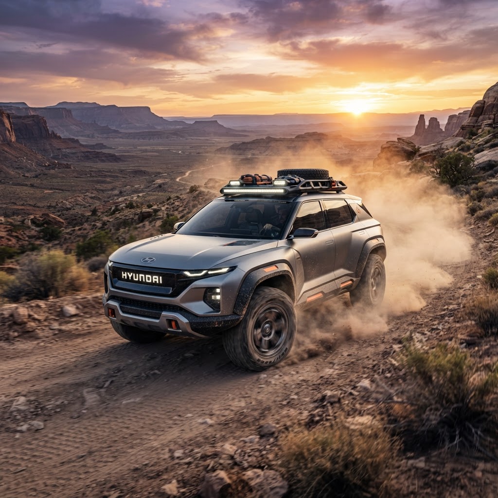 Hyundai CRATER Concept: El futuro todoterreno llega a The Crew Motorfest