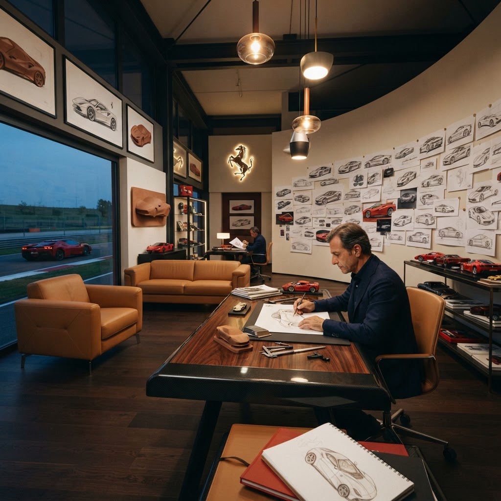 Ferrari trasciende el asfalto: arte de diseño automotriz para tu hogar
