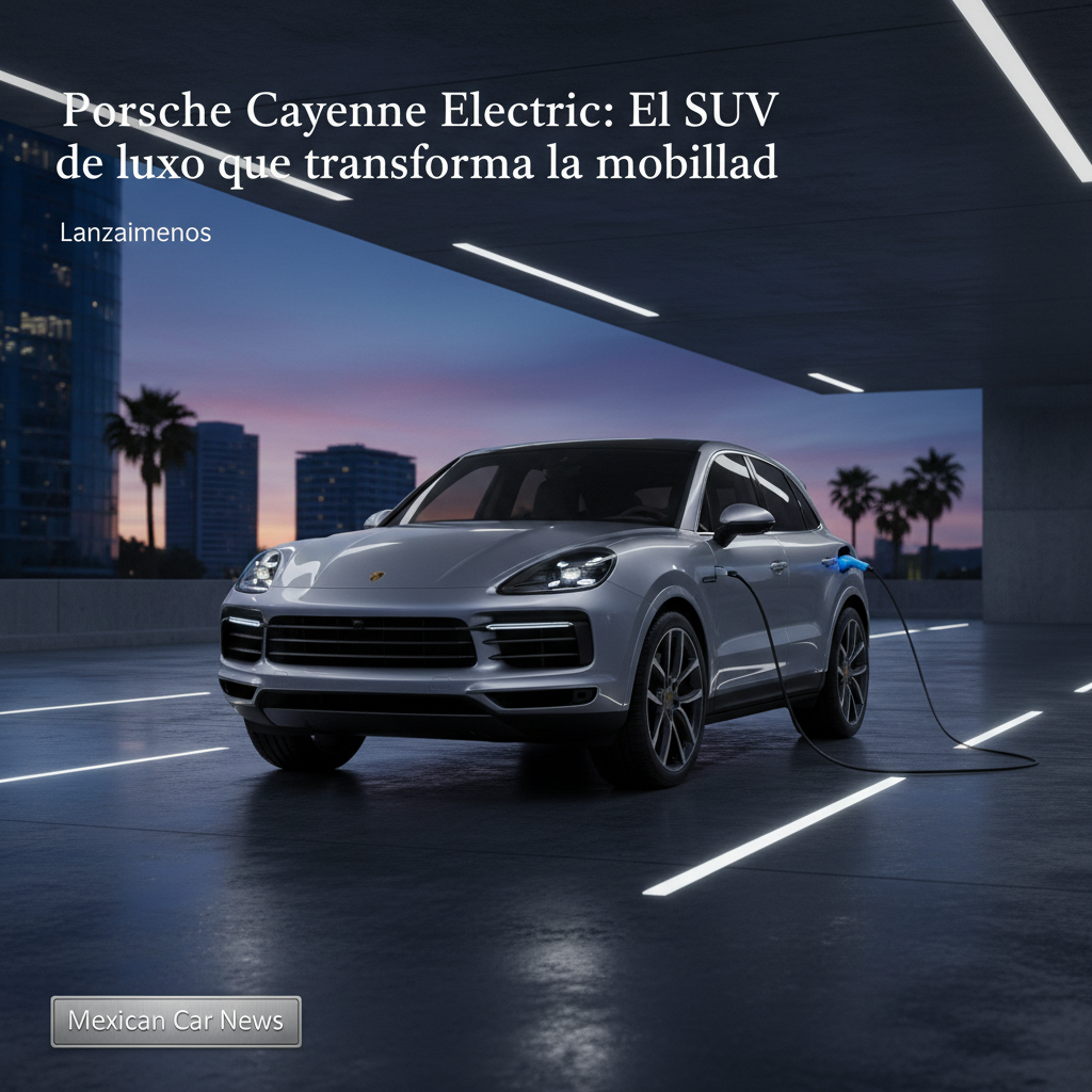 Porsche Cayenne Electric: El SUV de lujo que transforma la movilidad