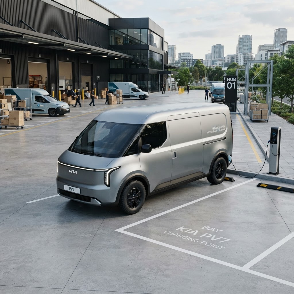 Kia PV7: El nuevo titán eléctrico que redefine el transporte de carga
