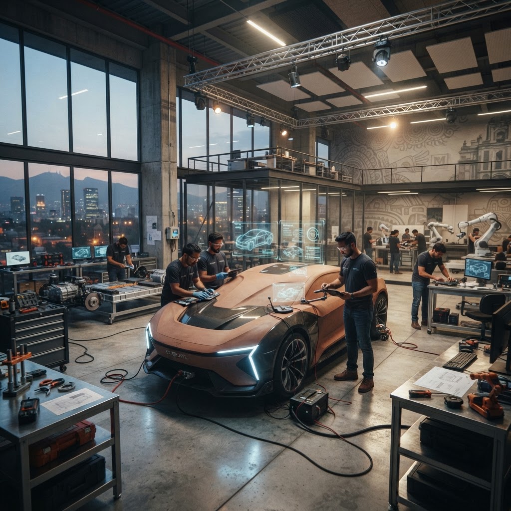 México: Del ensamble a la innovación tecnológica automotriz
