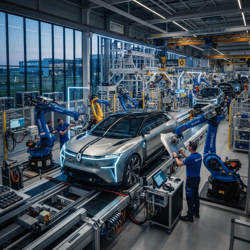 Renault apuesta 10,000 millones de euros para electrificar la industria francesa