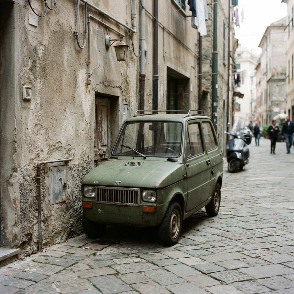 El Fiat Panda más estrecho del mundo: Una hazaña de ingeniería italiana