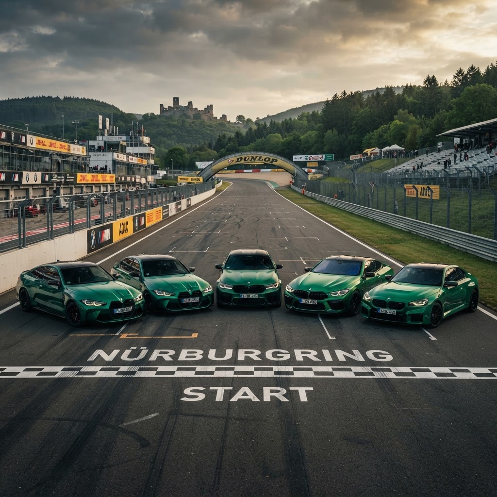 BMW honra el centenario de Nürburgring con una serie especial de nueve modelos M