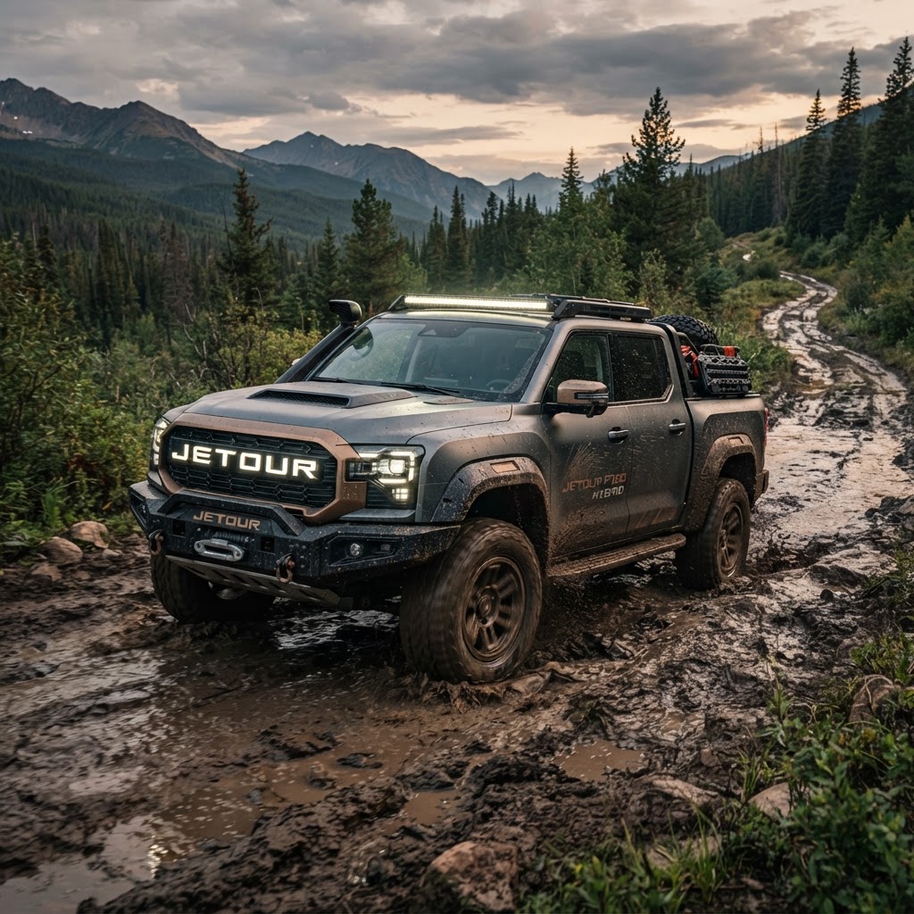 Jetour F700 2027: La nueva pickup híbrida de 892 hp que desafía a los grandes
