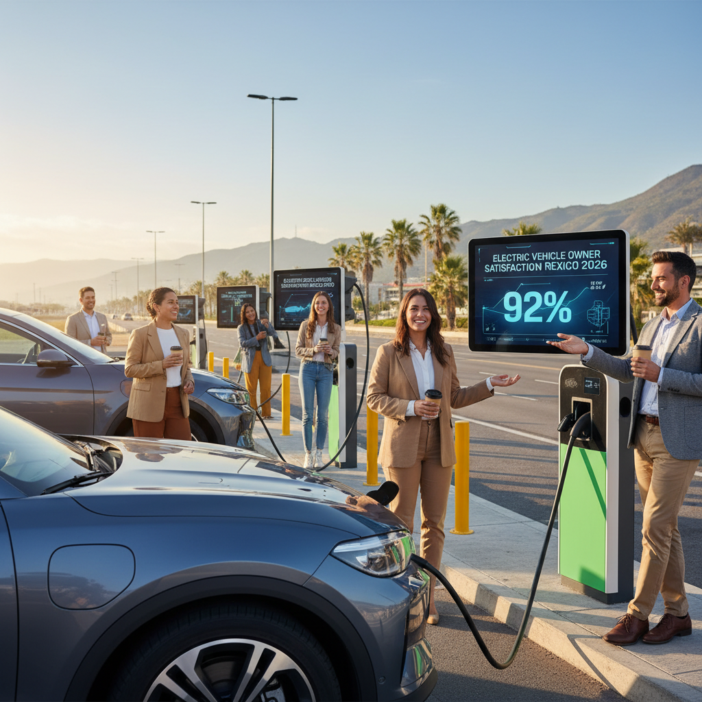 Satisfacción del 95% entre Propietarios de Vehículos Eléctricos en México