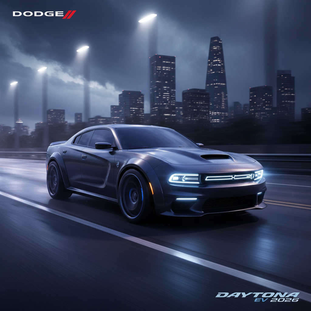 Dodge Charger Daytona con Batería de Estado Sólido: Innovación para el Futuro