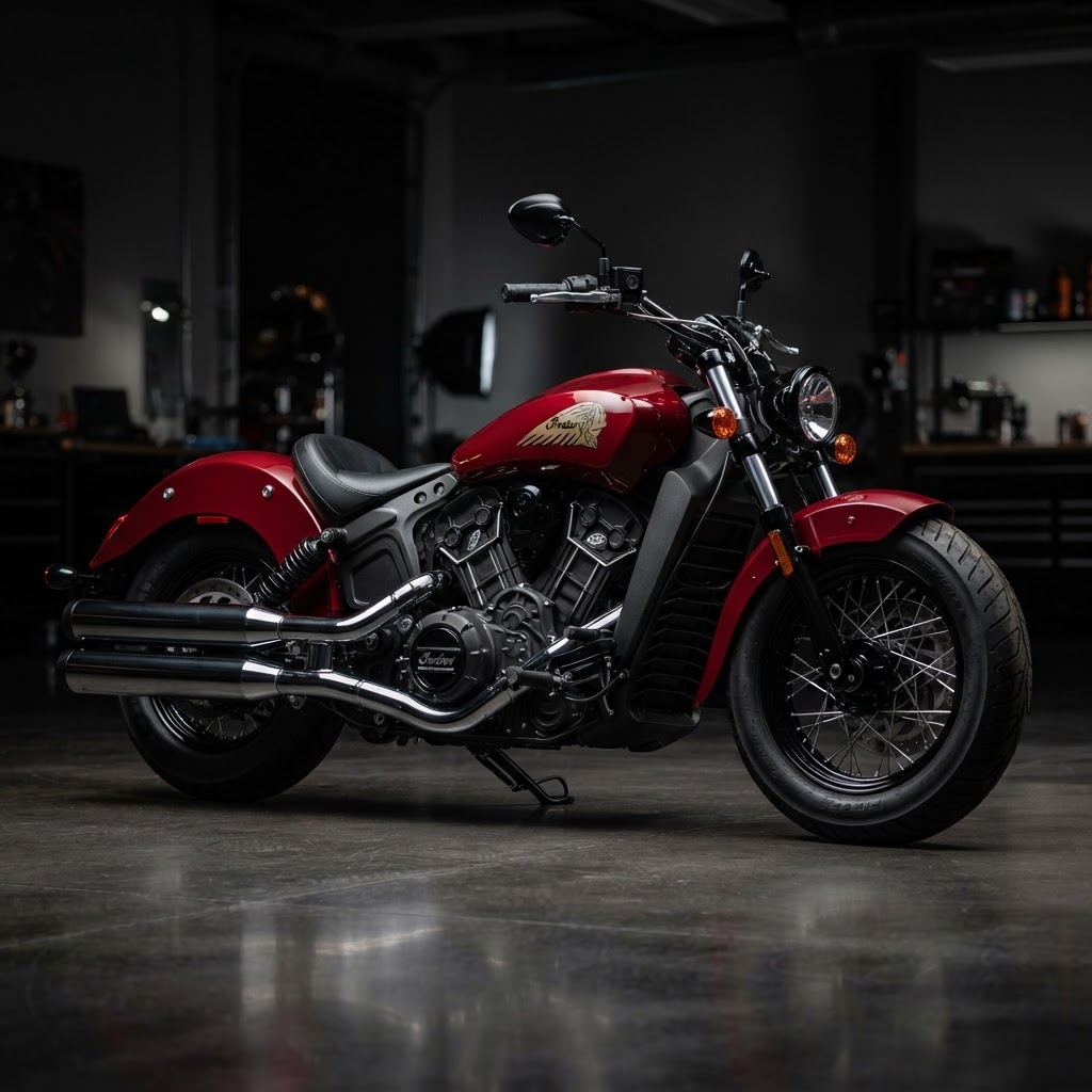 Indian Scout: La revolución de la ergonomía personalizable en dos ruedas