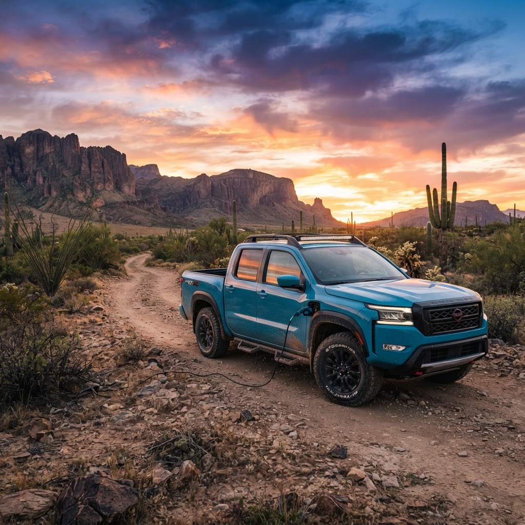 Nissan Frontier Pro PHEV: La nueva pick-up híbrida enchufable llega a México