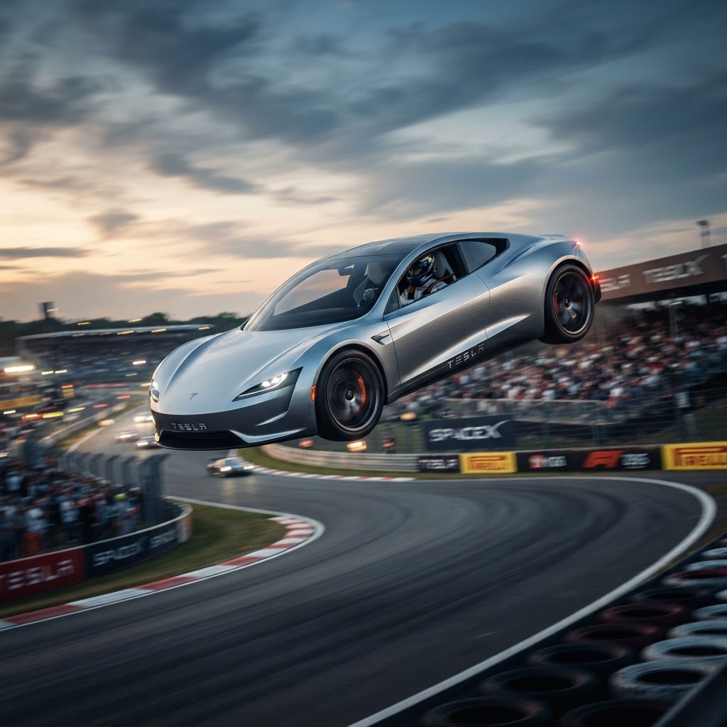 Tesla Roadster: La nueva era del deportivo eléctrico con tecnología espacial