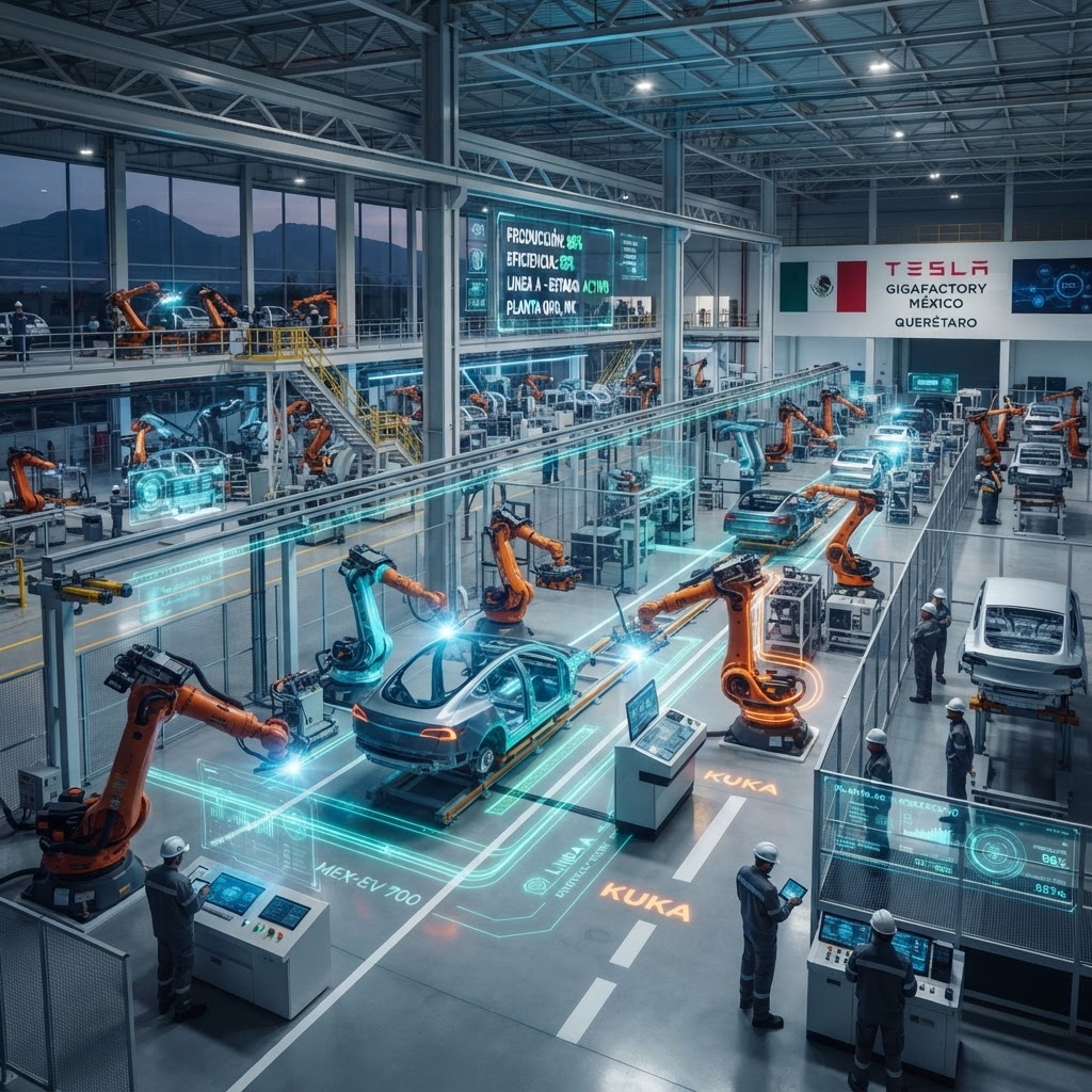 La Revolución de la Manufactura Definida por Software en la Industria Automotriz