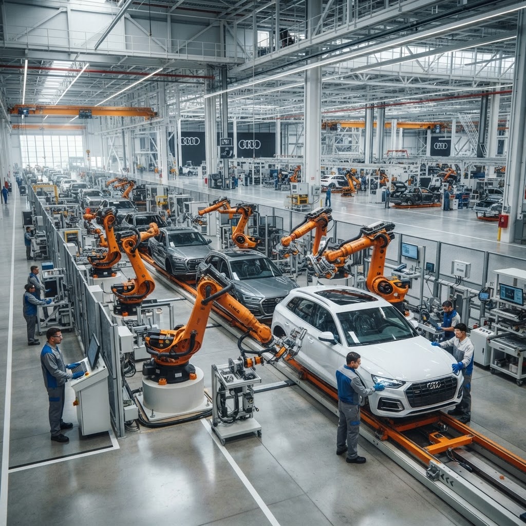 Audi México: Una década de excelencia automotriz en San José Chiapa