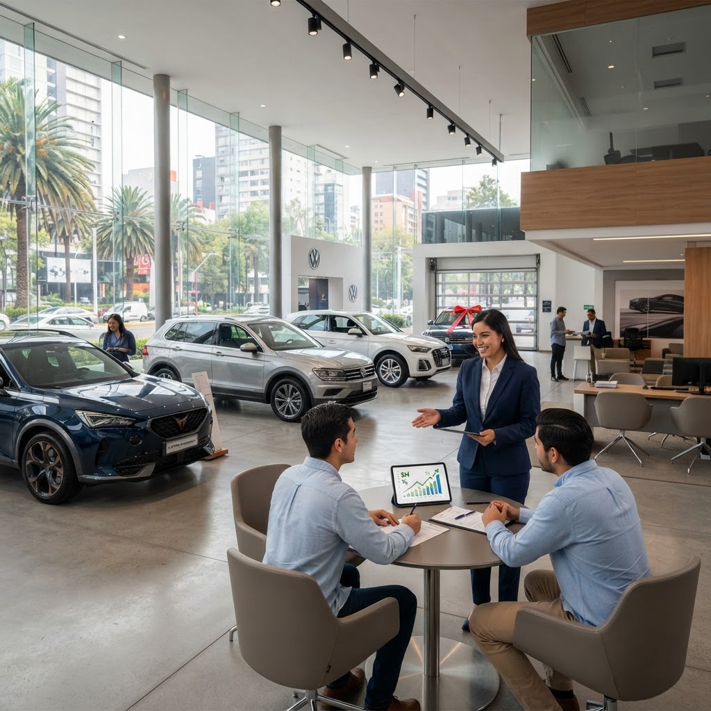 Financiamiento automotriz: 75% de los autos nuevos en México se compran a crédit