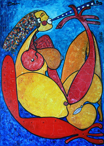 La joueuse d'ocarina