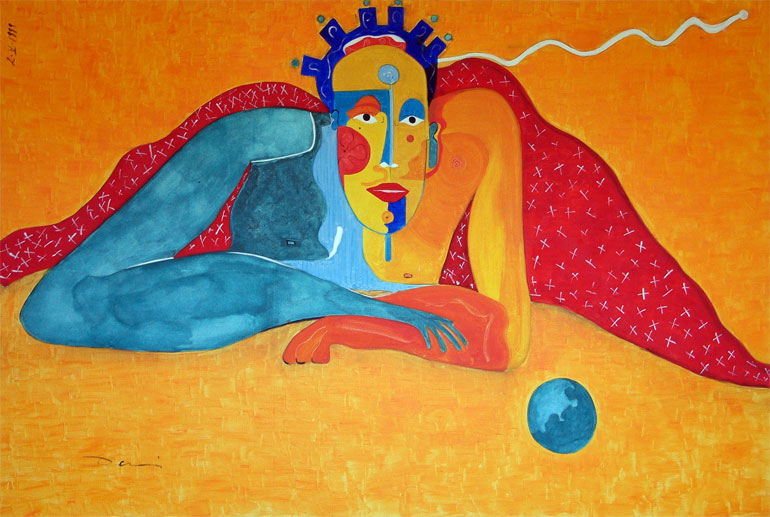 L'ange sur la colline