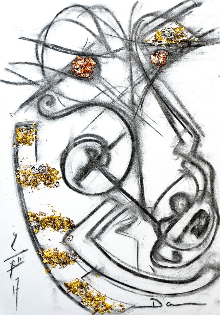 Visage d'or IV