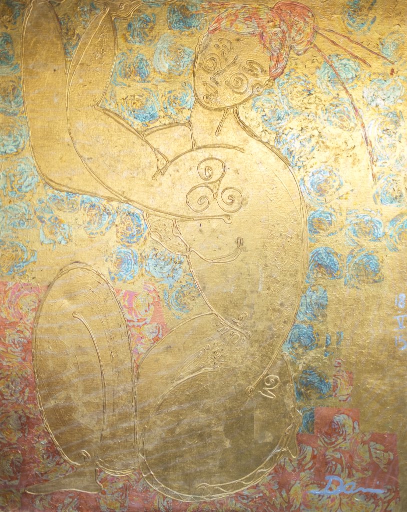 La cariatide d'or