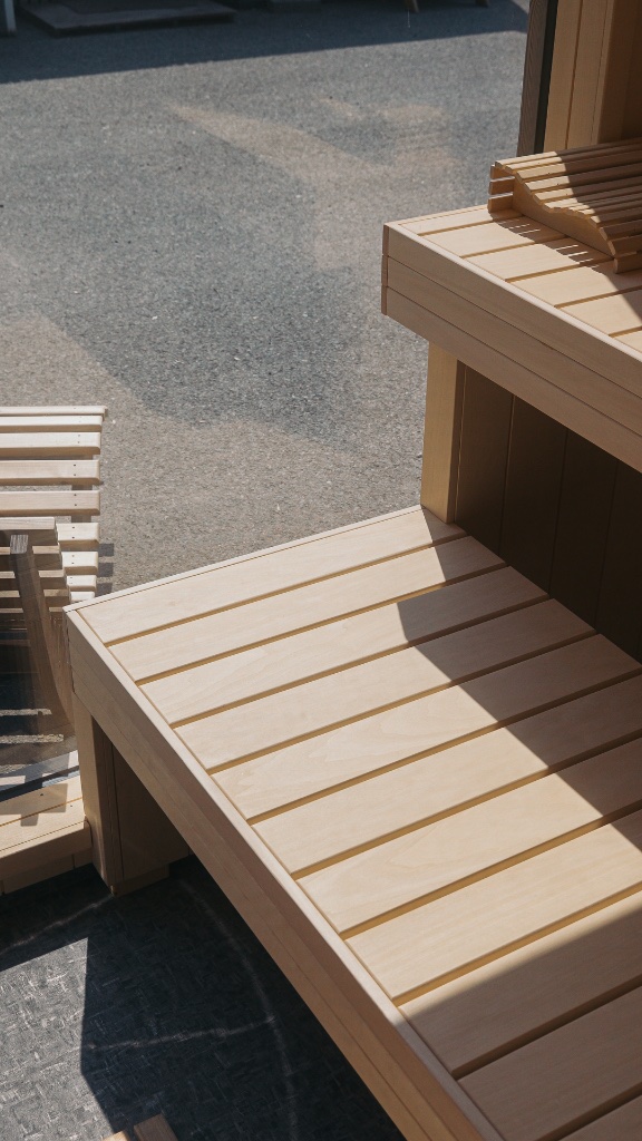 Sauna interior