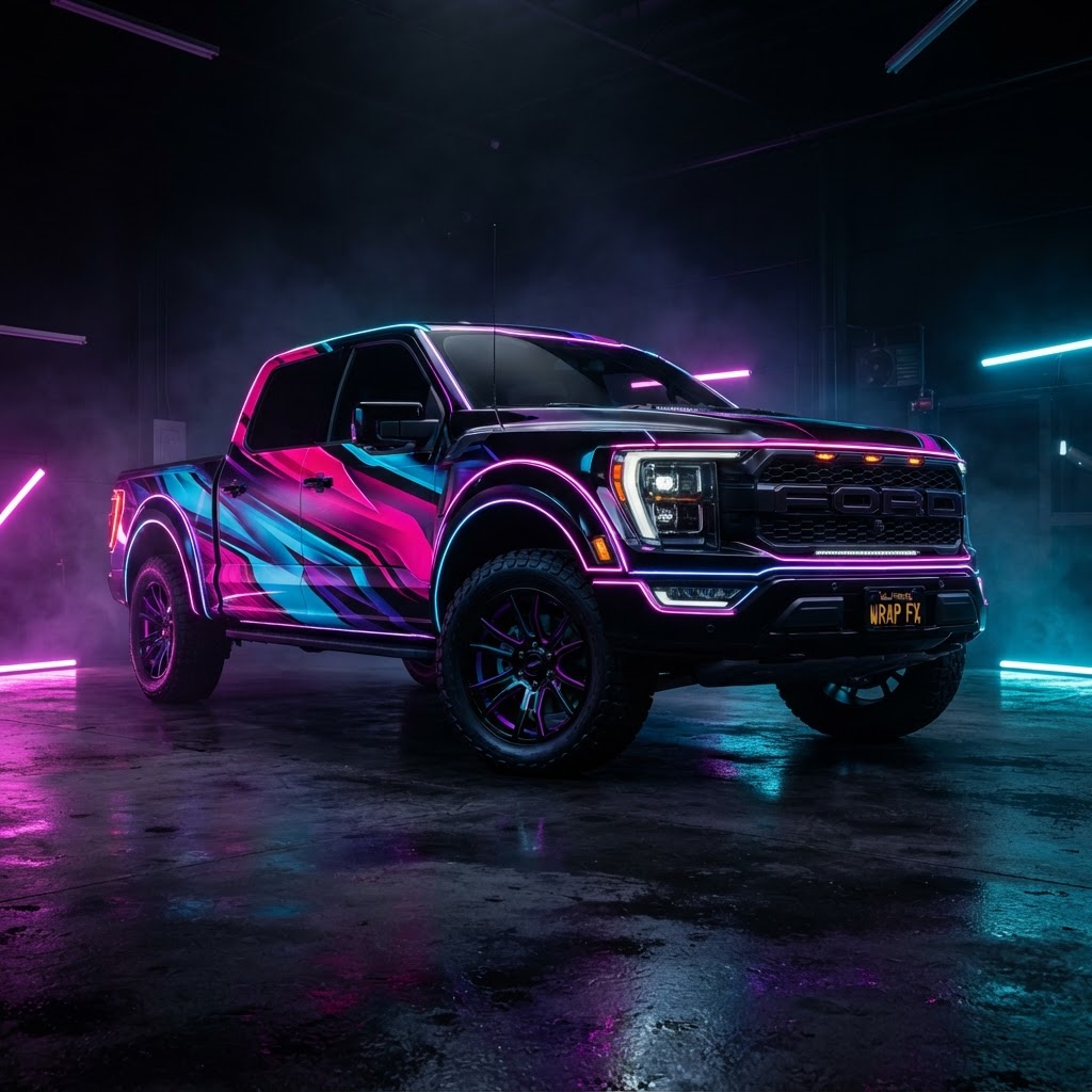 Full vehicle wrap showcase