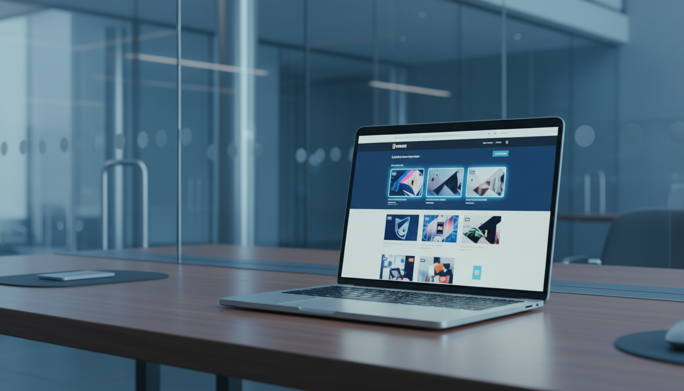 E-Commerce Website Design & Development - professional workspace photography