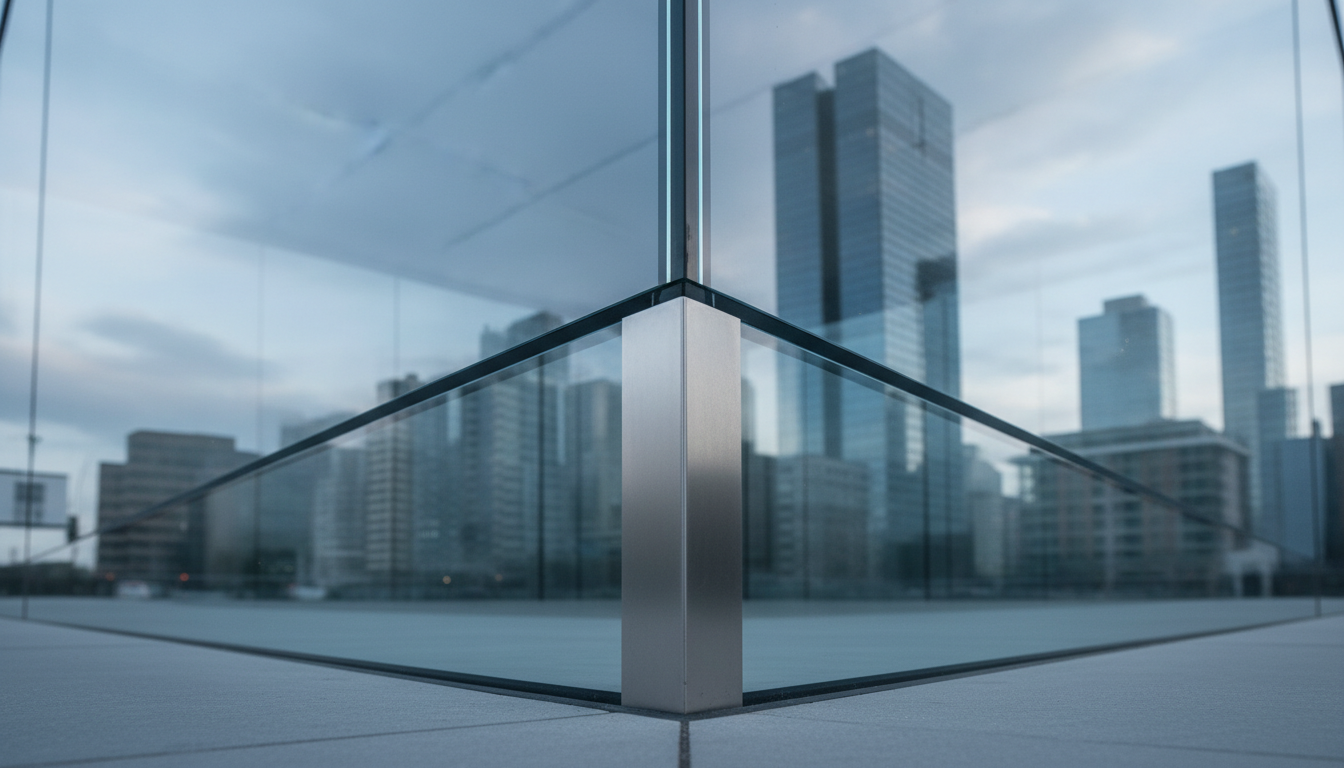 Modern XXL glass architecture
