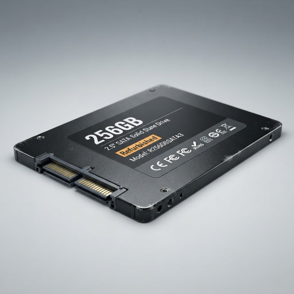 256GB 2.5" SATA Solid State Drive (Refurbished)