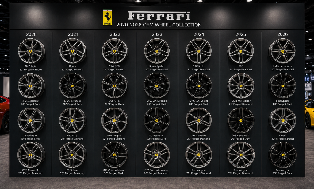 Ferrari 2020–2026 OEM Wheel Wall