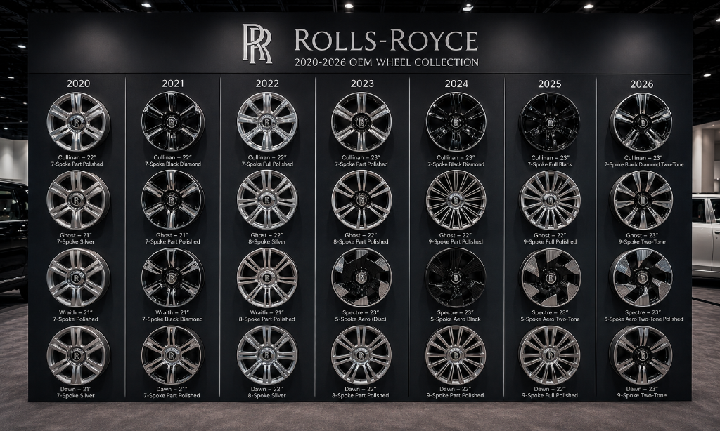 Rolls-Royce 2020–2026 OEM Wheel Wall