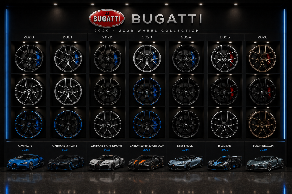 Bugatti 2020–2026 OEM Wheel Wall