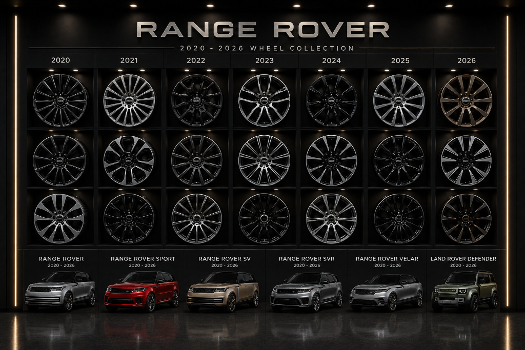 Range Rover 2020-2026 Wheel Collection Wall