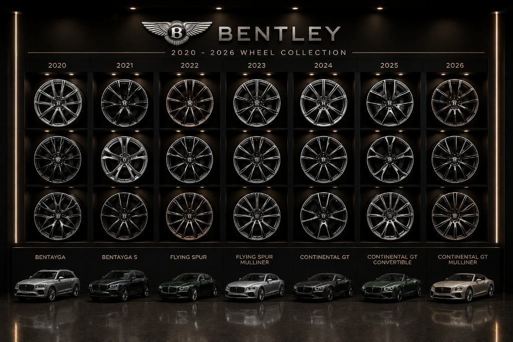 Bentley 2020–2026 OEM Wheel Wall