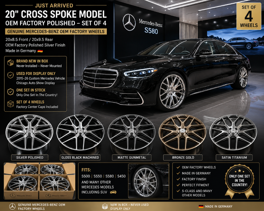 AMG Multispoke 21" S-Class