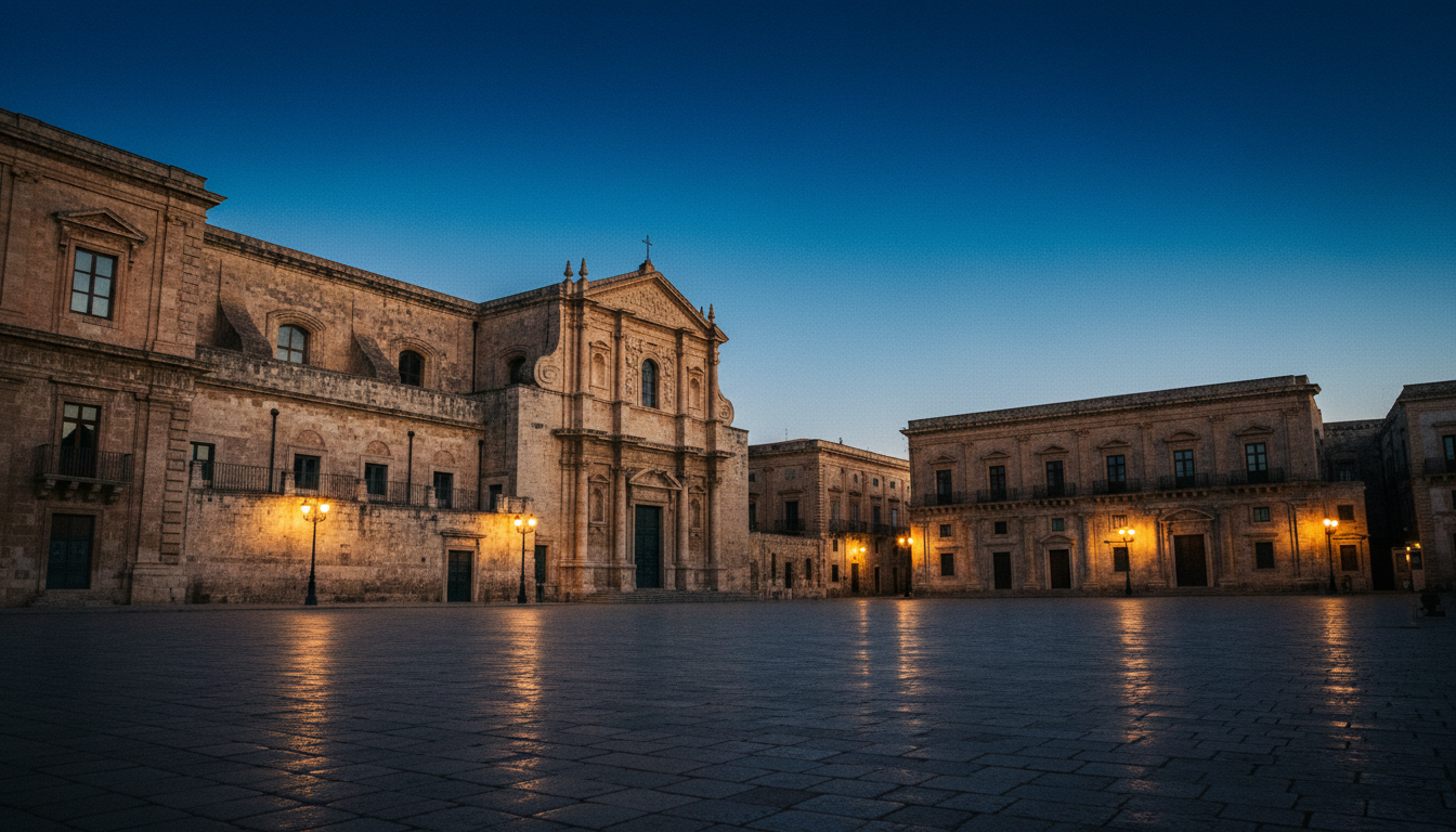 Ortigia at blue hour
