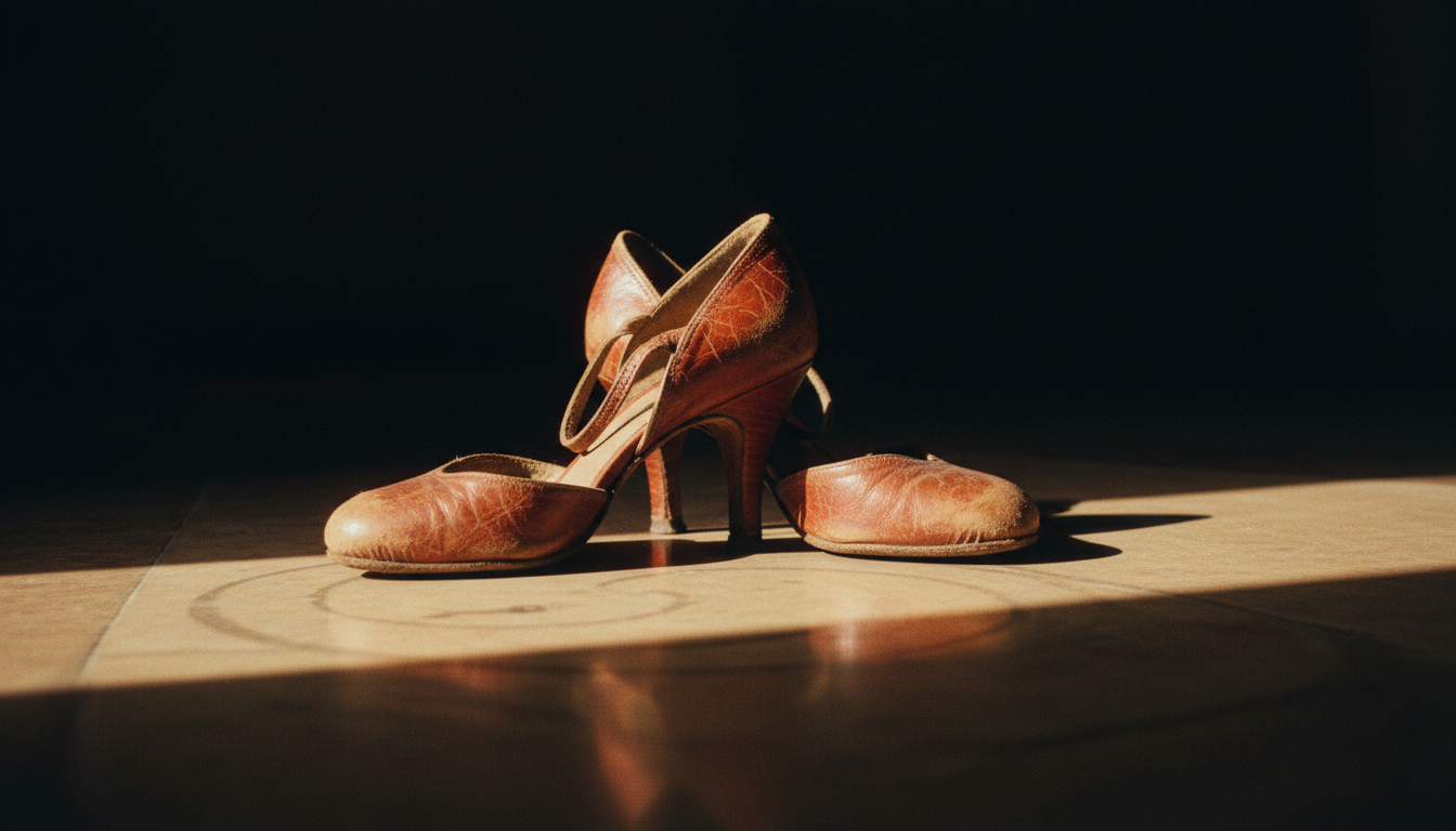 Vintage tango shoes